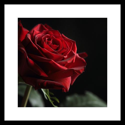 Plakat 30x30cm Róża w Półcieniu na Arena.pl