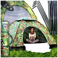 NAMIOT TURYSTYCZNY 4 OSOBOWY KEMPINGOWY MOSKITIERA WODOODPORNY 200x200cm