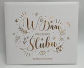 album A4 Z okazji Waszego Ślubu od MATKI CHRZESTNEJ