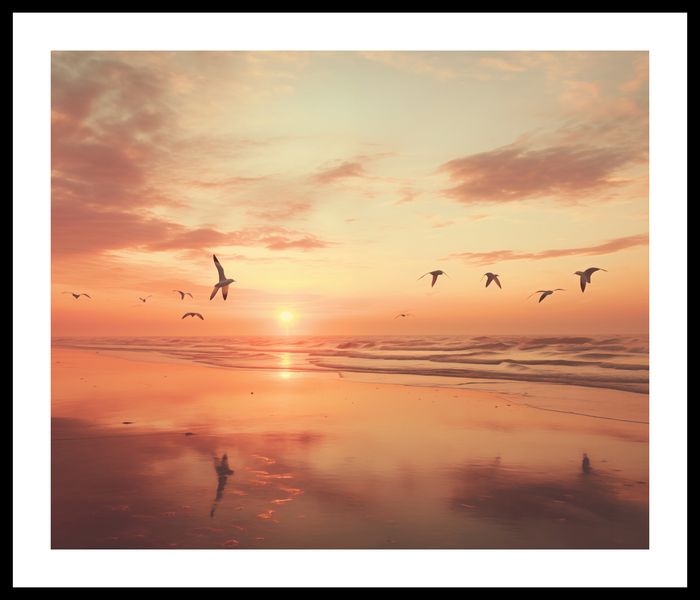 Plakat 60x50cm Spokojna Przystań zdjęcie 3