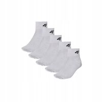 SKARPETKI DZIECIĘCE 4F STOPKI CHŁOPIĘCE SKARPETY ZESTAW KOMPLET 5PAK 35-37