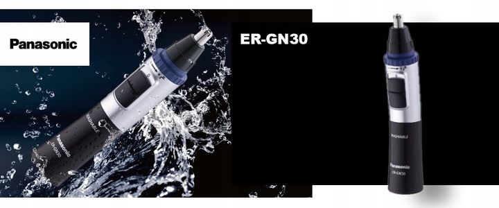 Panasonic ER-GN30 Trymer do nosa na mokro/sucho zdjęcie 7