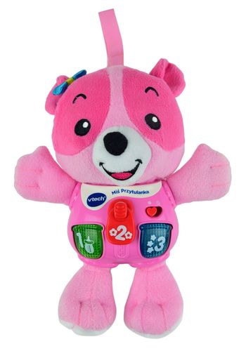 vTech 61067 Miś Przytulanka różowy PL na Arena.pl