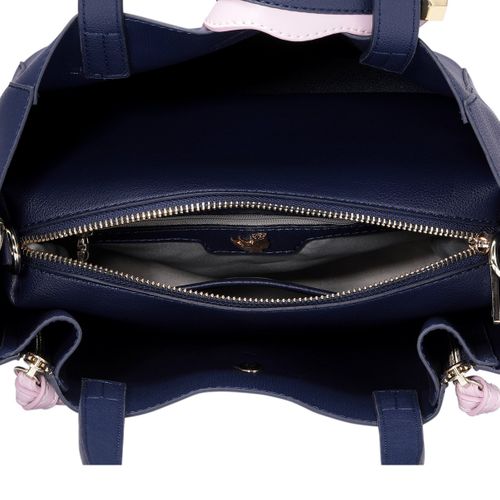 NUCELLE Stylowy granatowy shopper na Arena.pl