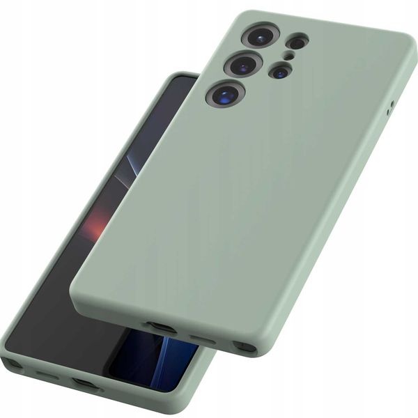 Spacecase Silicone Mag Galaxy S25 Ultra Mint zdjęcie 5