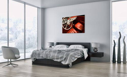 Obraz Na Płótnie - Samochód Retro - 100X70 Cm - Aa100X70-0149 na Arena.pl