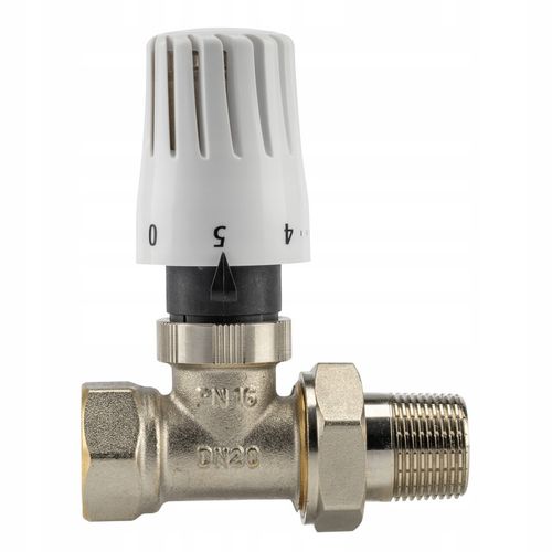 ZESTAW TERMOSTATYCZNY PROSTY FI 3/4 '' DN20 GŁOWICA + ZAWÓR TERMOSTATYCZNY na Arena.pl