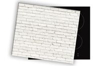 SZKLANA DESKA NA KUCHENKĘ 60x52 005A CEGŁA