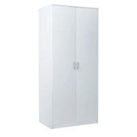 Nowoczesna szafa, Classic, 85x55x193 cm, biel, mat | TYLETEGOTU