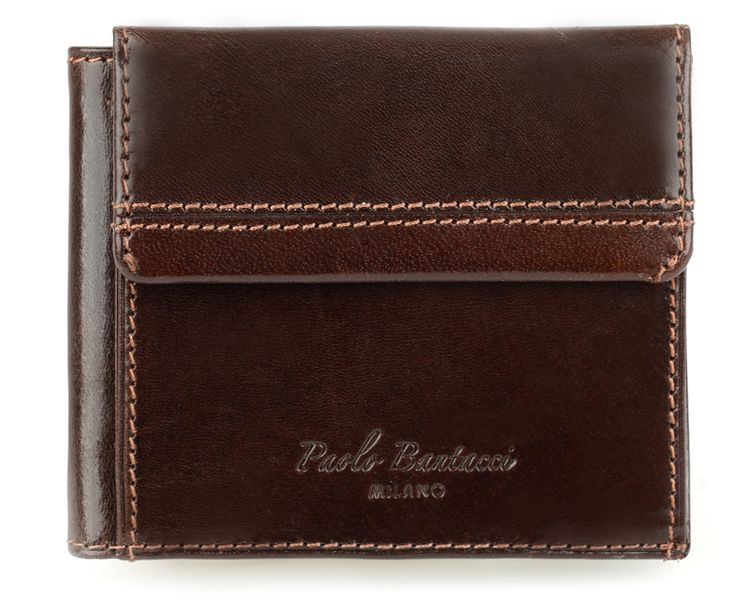 Portfel męski Bartolomeo - Paolo Bantacci Brązowy zdjęcie 1