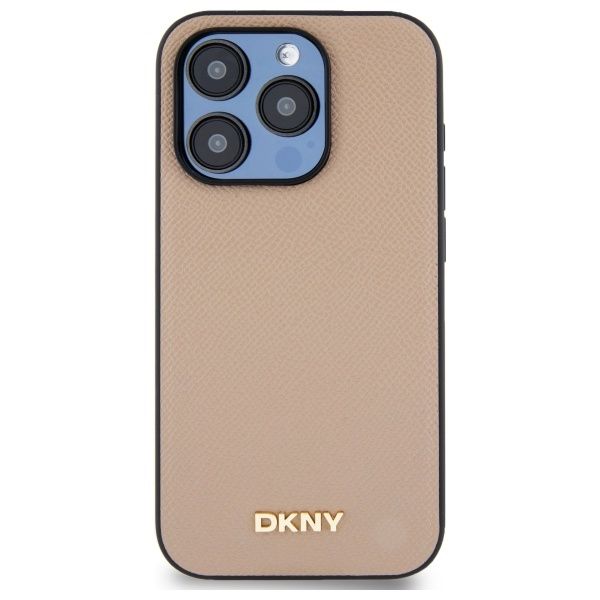 Etui DKNY do iPhone 15 Pro, Beżowy, MagSafe zdjęcie 3