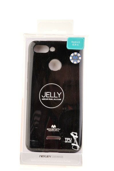 Etui Mercury Goospery Jelly Case do XIAOMI REDMI 6 czarny zdjęcie 4
