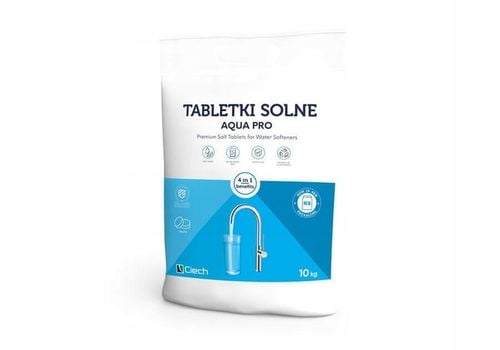 Sól w tabletkach, tabletki solne do zmiękczacz uzdatnianie wody 10 kg na Arena.pl