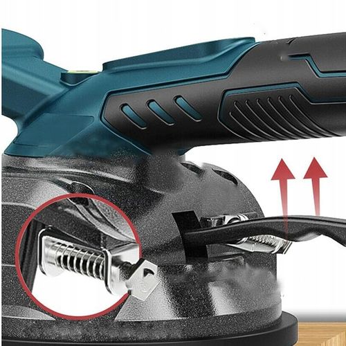 PRZYSSAWKA WIBRUJĄCA DO PŁYTEK WIBRATOR DO POZIOMOWANIA 2xAKU MOCNA 21V PRO na Arena.pl