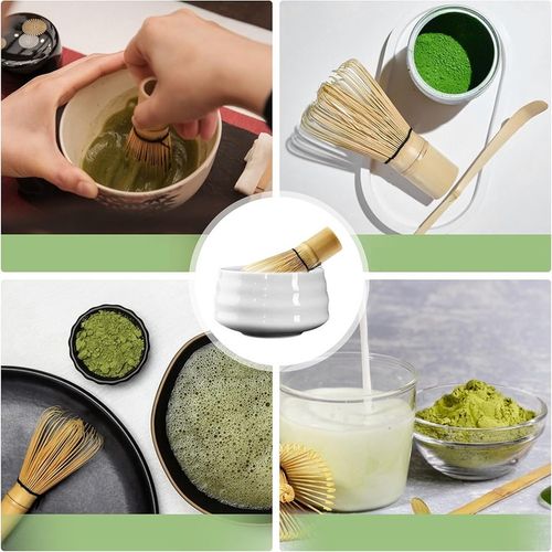 BAMBUSOWY ZESTAW PREZENTOWY DO HERBATY MATCHY CHASHAKU TRZEPACZKA ŁYŻKA na Arena.pl