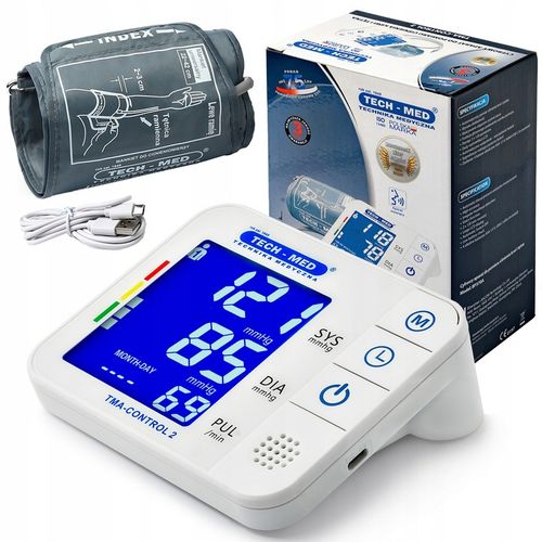 CIŚNIENIOMIERZ NARAMIENNY arytmia MÓWI PO POLSKU automatyczny USB TECH-MED na Arena.pl
