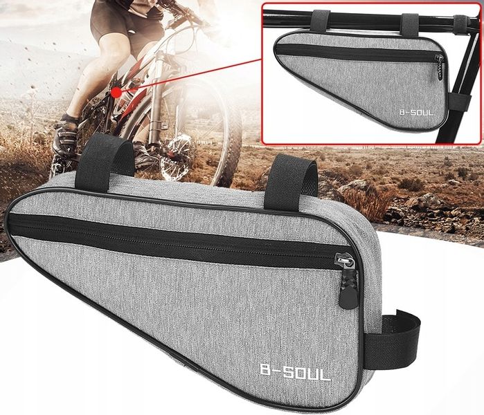 Sakwa Przednia Ramę B-Soul Torba Rowerowa Saszetka zdjęcie 8