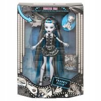 LALKA MONSTER HIGH REEL DRAMA Frankie Stein + piesek Watzie