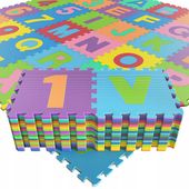 Mata puzzle edukacyjna dla dzieci piankowa 36sztuk wodoodporna wytrzymała