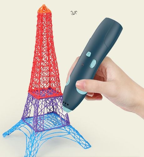 długopis drukarka 3d pen bezpieczny zestaw + wzory fioletowy na Arena.pl