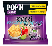 SANTE SNACK POPCORNOWE PAPRIKA & LIME 35G