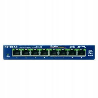 Switch Netgear GS108GE 8p Unmanaged Gigabit na Arena.pl