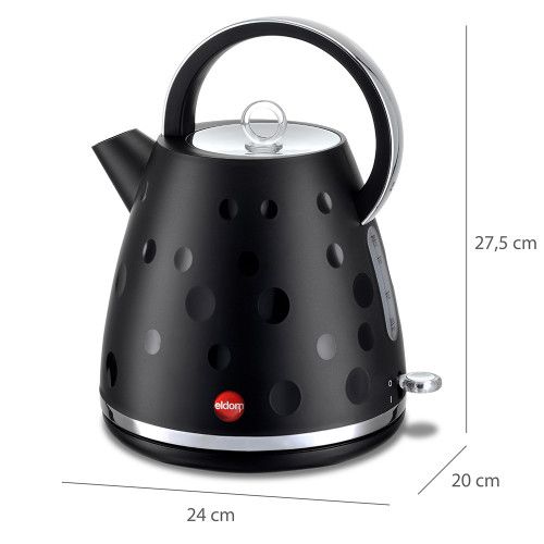 CZAJNIK ELDOM 1.7L 2000W PODSTAWA 360 STRIX CHROMOWANE na Arena.pl