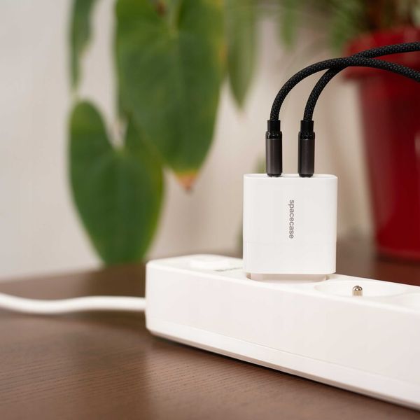 Spacecase Usb Charger 20W Sc011W White zdjęcie 15