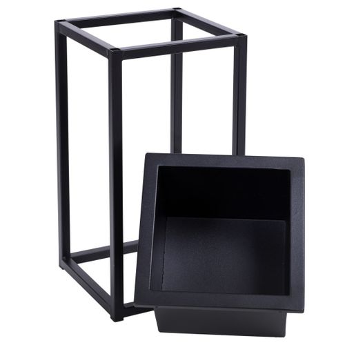 Kwietnik Concove loft 40 cm czarny na Arena.pl