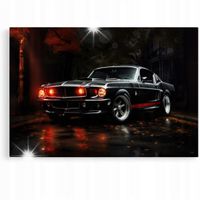 Obraz 90x60 samochody ford mustang shelby GT do garażu komisu warsztatu