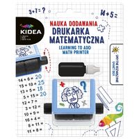 nauka dodawania drukarka matematyczna kidea 4486