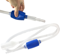 AQUA NOVA Odmulacz z pompką + syfon akwariowy odkurzacz dna akwarium 170 cm