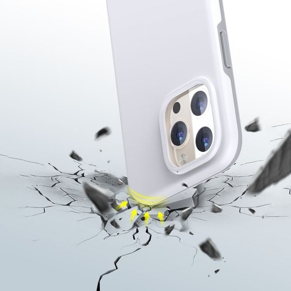 Etui do iPhone 13 Pro Max MFM Anti-drop case biały zdjęcie 4