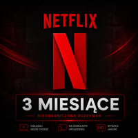 NETFLIX PREMIUM 3 MIESIĄCE | Klucz Aktywacyjny | Pełny dostęp