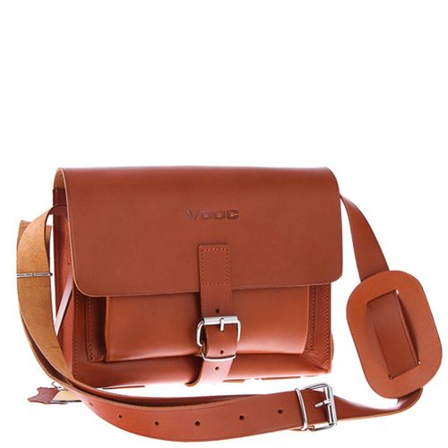 Listonoszka skórzana KEMER VOOC Vintage P32 Brązowa na Arena.pl