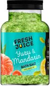 FRESH JUICE Sól do kąpieli Yuzu i Mandarynka 700 g