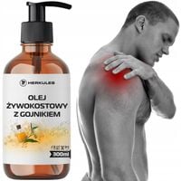 HERKULES Olej Żywokostowy Z Gojnikiem 300ml BÓLE REUMATYCZNE ŻYWOKOST
