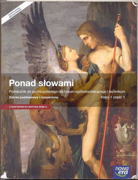 Ponad Słowami Klasa 1 Część 1 E Podręcznik arena.pl