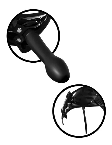 pipedream fetish fantasy series uprząż z pasem do pończoch i dodatkami na Arena.pl