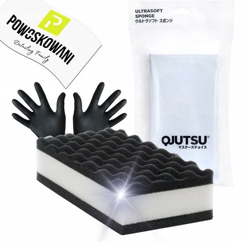 Soft99 Qjutsu Ultra Soft Sponge Gąbka do Mycia Samochodu Auta No Rinse na Arena.pl