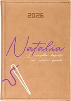 PERSONALIZOWANY PLANER kalendarz A4 2026 TYGODNIOWY DLA KRAWCOWEJ