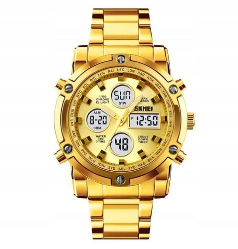 Zegarek męski bransoleta SKMEI wiele funkcji elektroniczny na Arena.pl