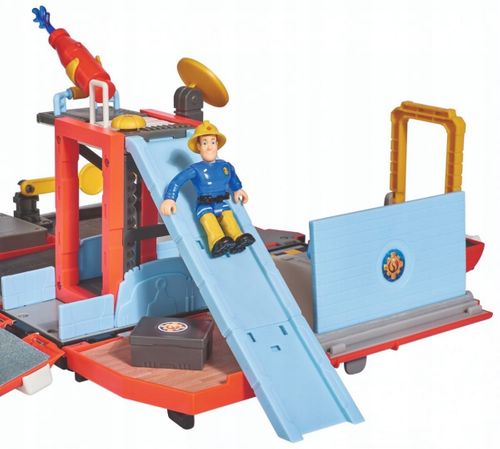 SIMBA STRAŻAK SAM JUPITER 2w1 QUAD REMIZA FIGURKA na Arena.pl