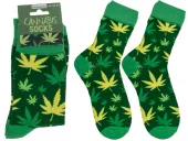Skarpetki Konopia Marihuana z Motywem Liści - rozmiar 42-46