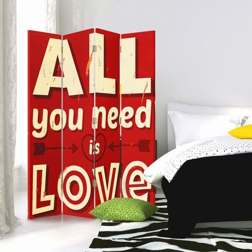 Parawan ozdobny, Love 145x150 na Arena.pl