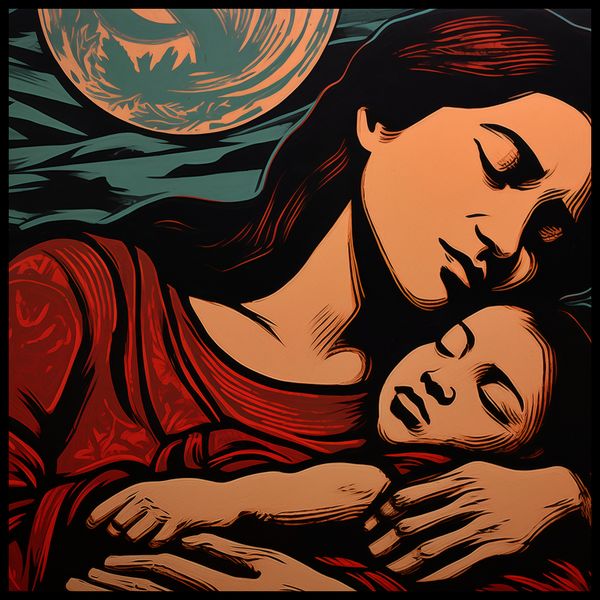 Plakat 100x100cm Matczyne Więzi zdjęcie 2