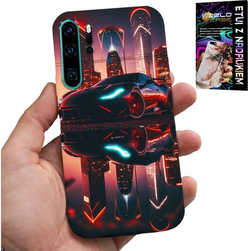 ETUI DO HUAWEI P30 PRO - SAMOCHODY FAN, WZORY DLA MĘŻCZYZN +FOLIA na Arena.pl