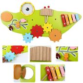 tablica sensoryczna manipulacyjna montessori krokodyl