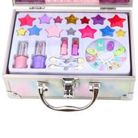 DLA DZIECI KUFEREK  KOSMETYKÓW DO PAZNOKCI I MAKIJAŻU