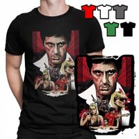 KOSZULKA T-SHIRT MĘSKI WZORY DO WYBORU - FILMY I SERIALE SCARFACE - XL